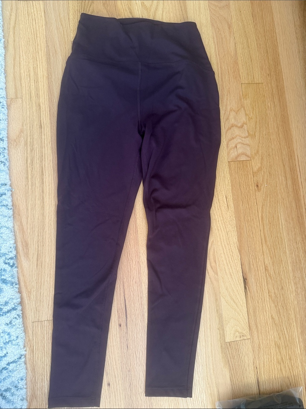 Beyond Yoga Kids High-Rise Leggings in Plum